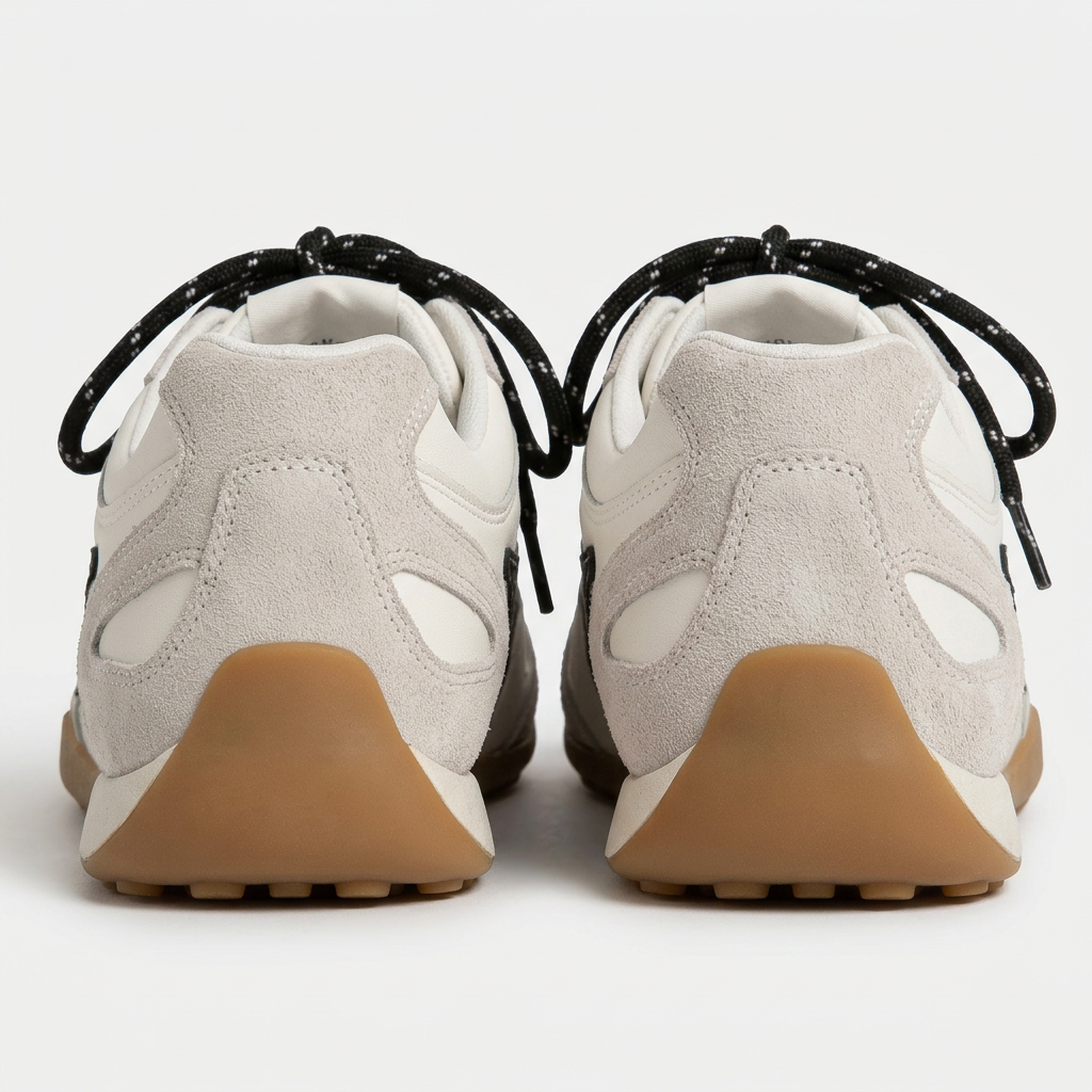 Zapatillas Retro con Detalle de Estrella para Mujer