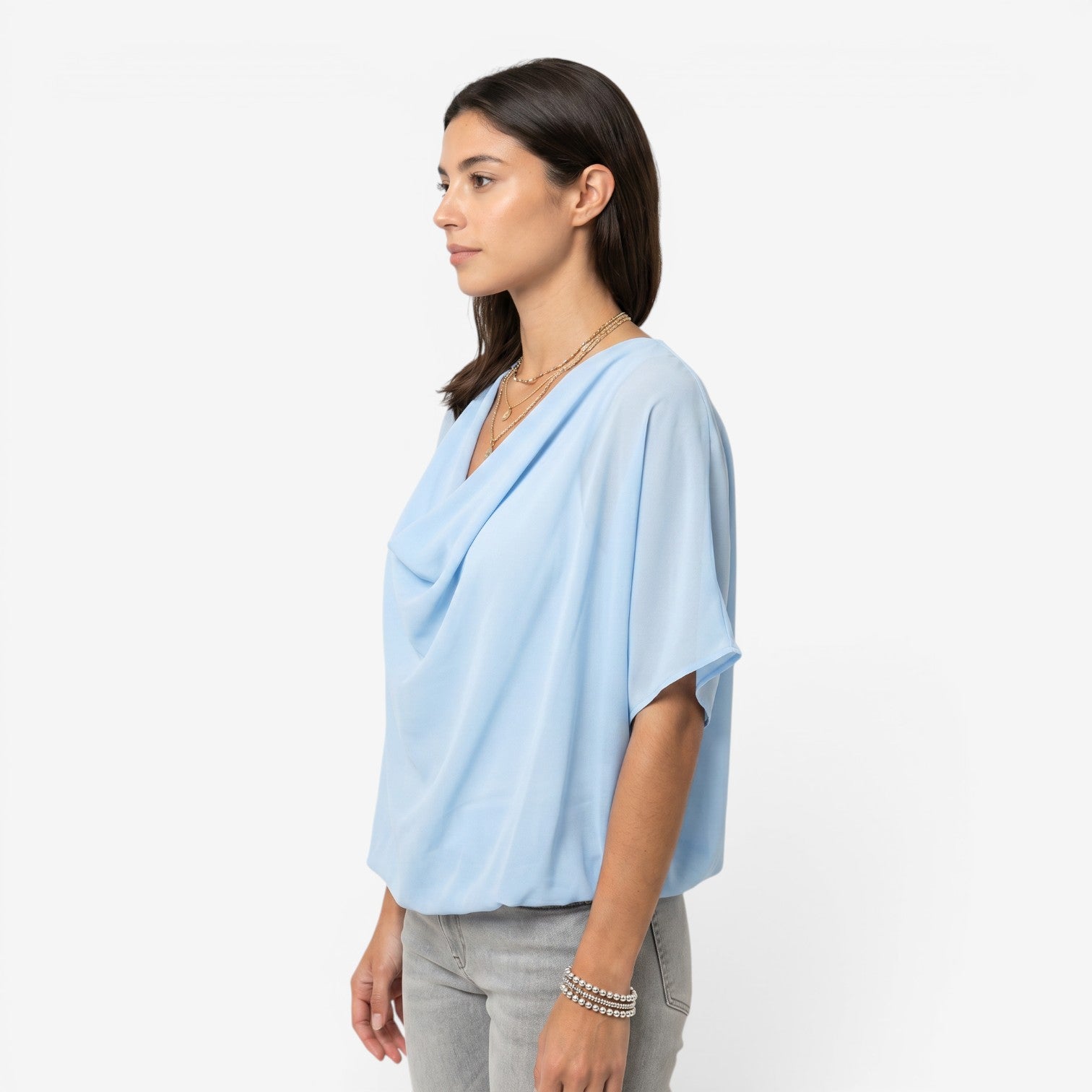 Blusa de Manga Murciélago para Mujer
