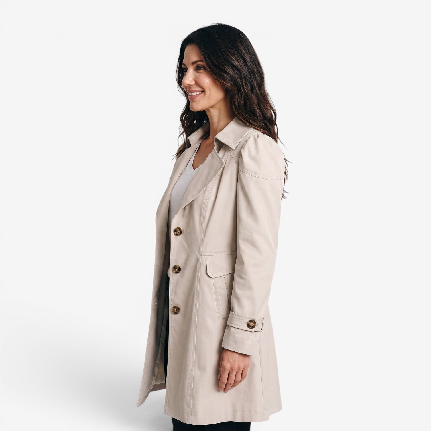 Chaqueta Casual Entallada para Mujer