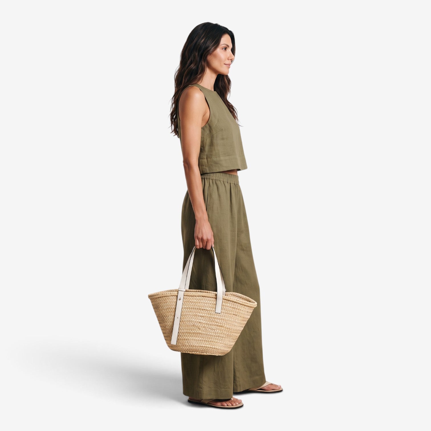 Conjunto de Camisa sin Mangas y Pantalón para Mujer