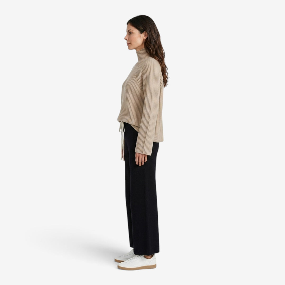 Conjunto de Jersey y Pantalón Ancho para Mujer