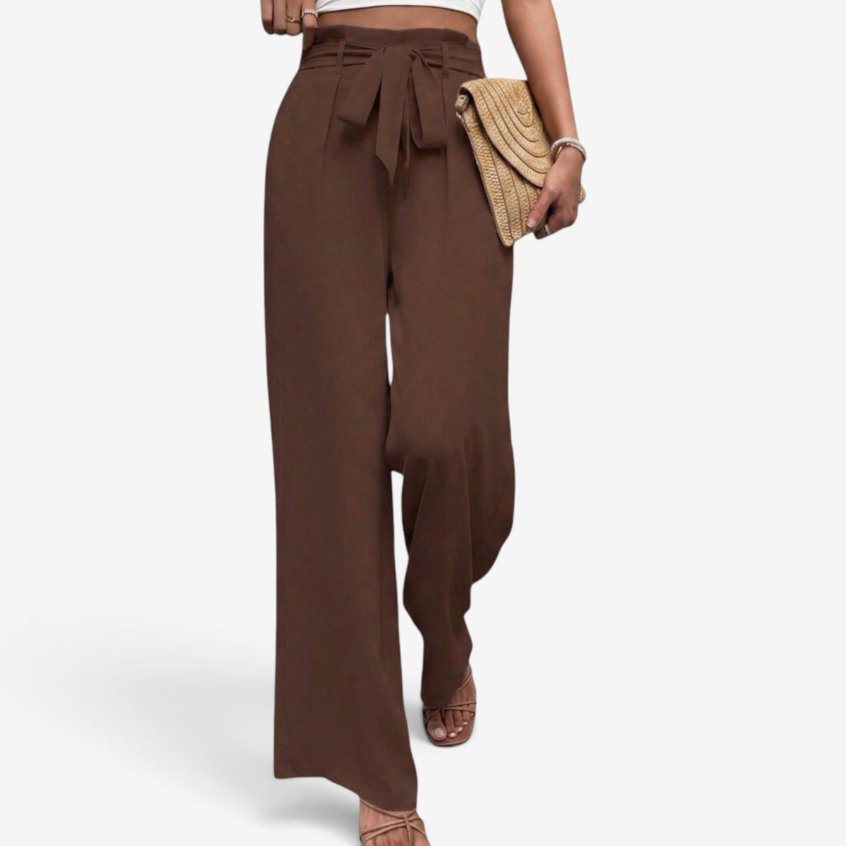 Pantalón de Traje Recto para Mujer