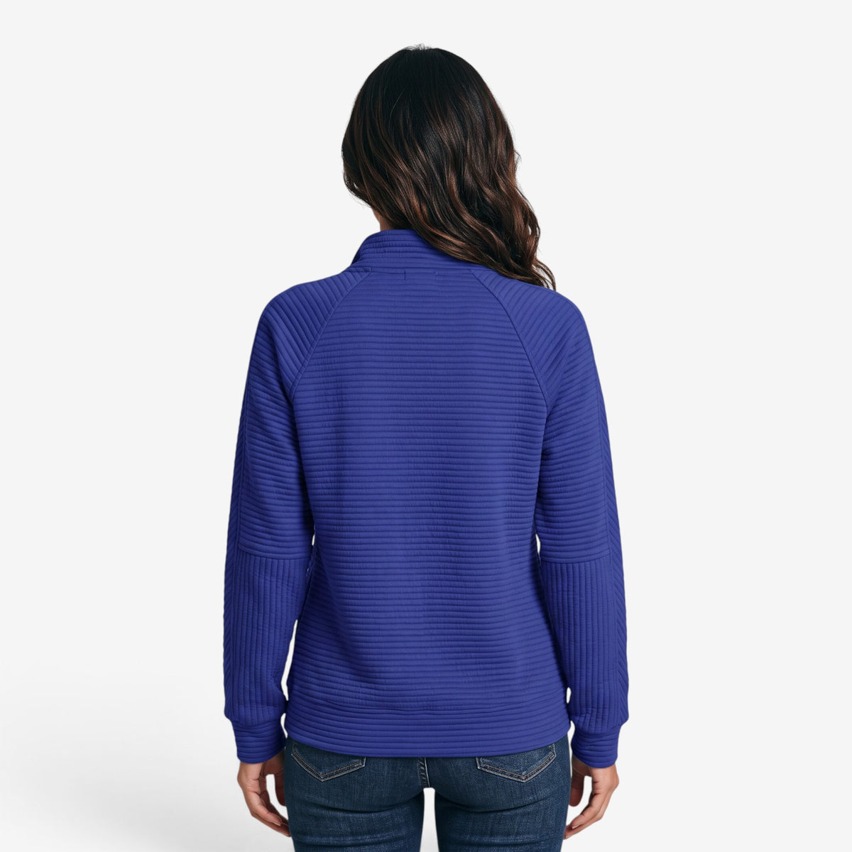 Sudadera con Cuello Alto y Cremallera