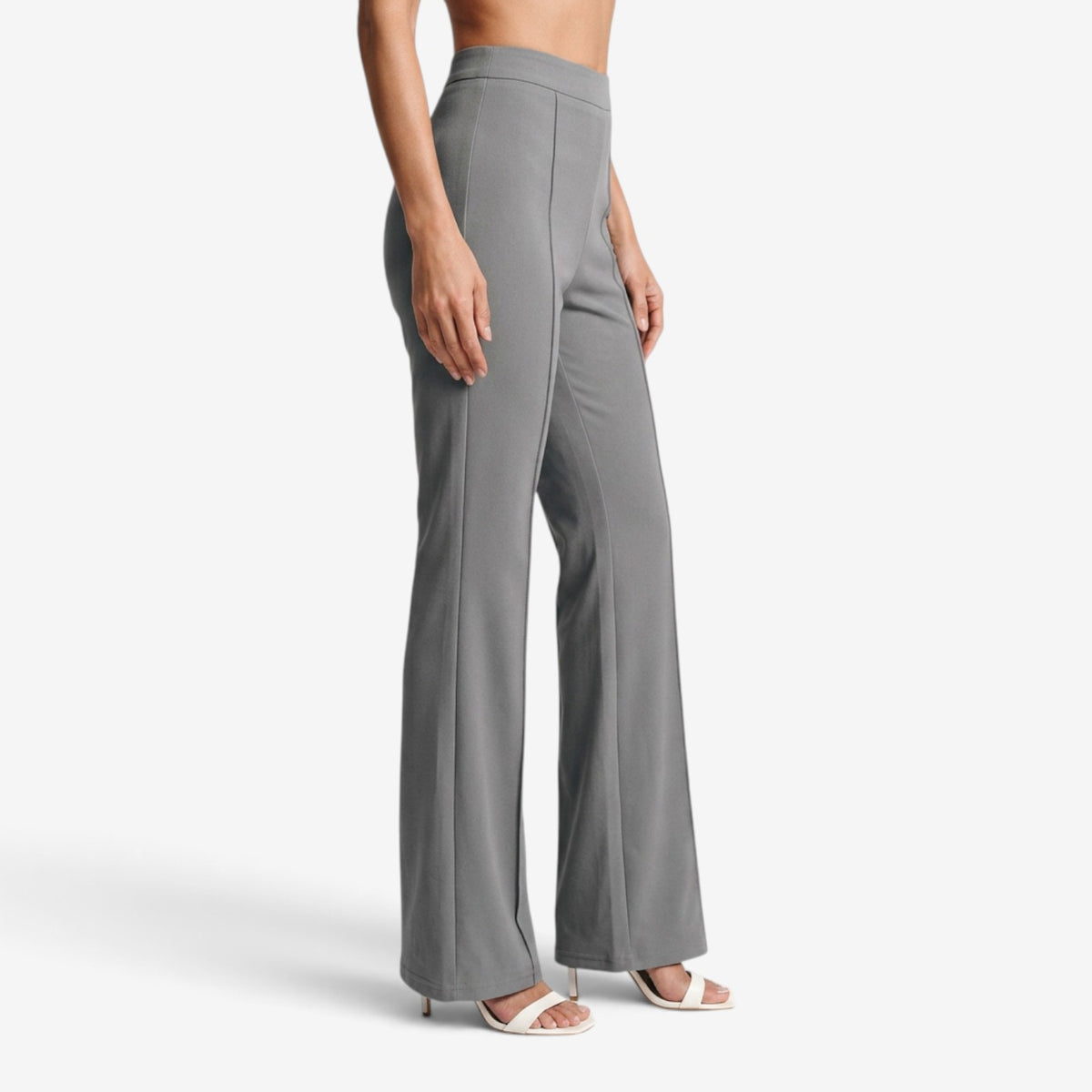 Pantalón Clásico de Cintura Alta para Mujer