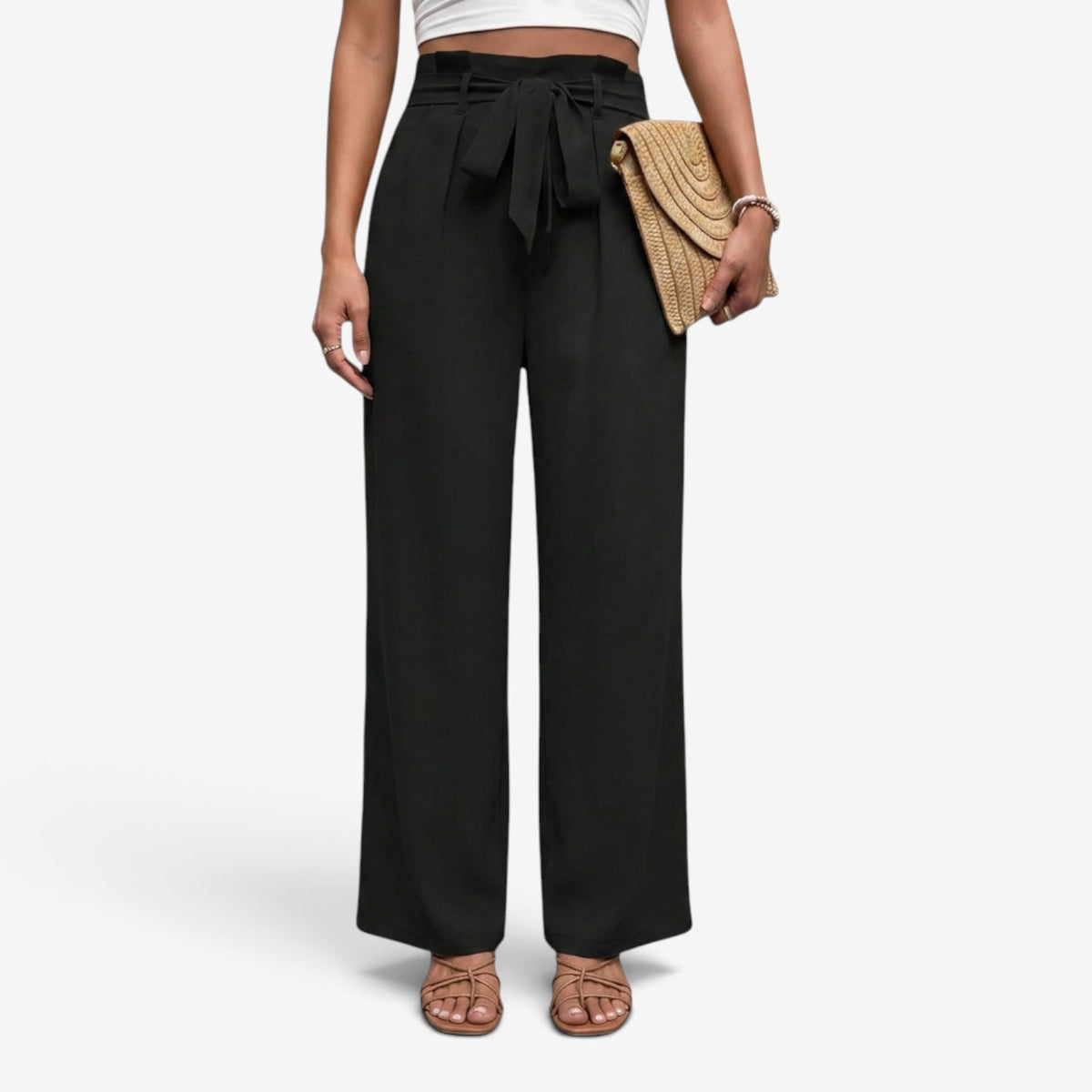 Pantalón de Traje Recto para Mujer