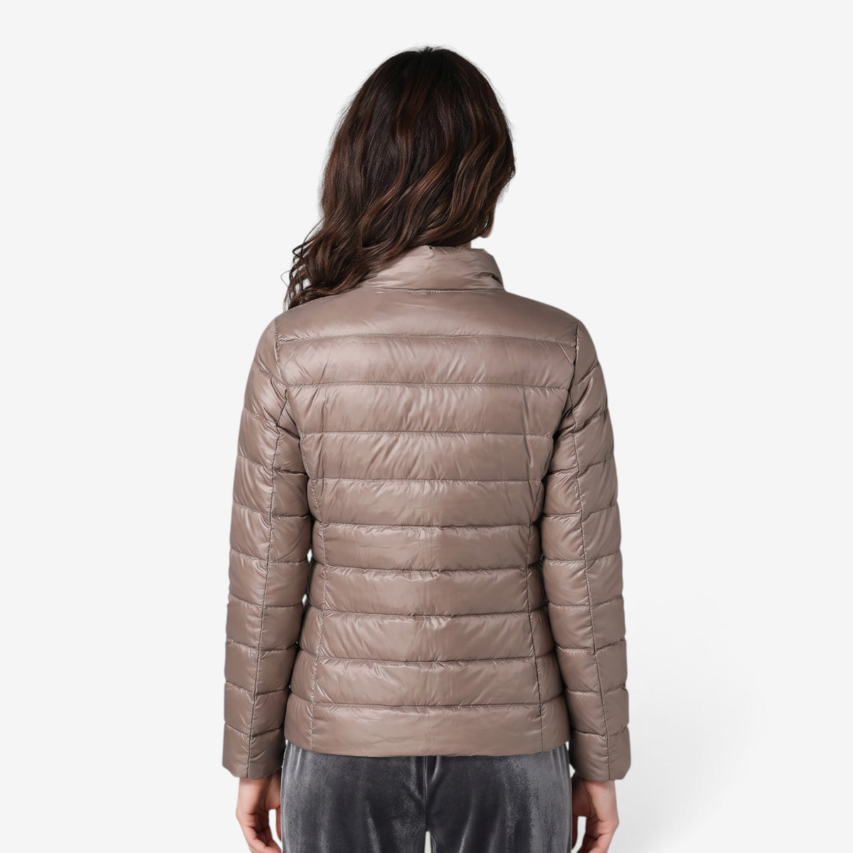 Chaqueta Acolchada Corta para Mujer