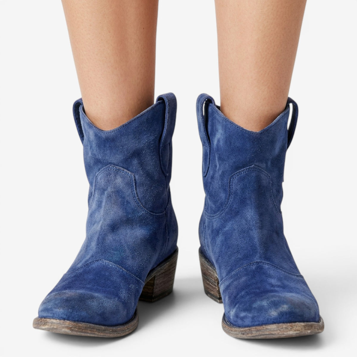 Botines Martin de Tacón Bajo Mujer