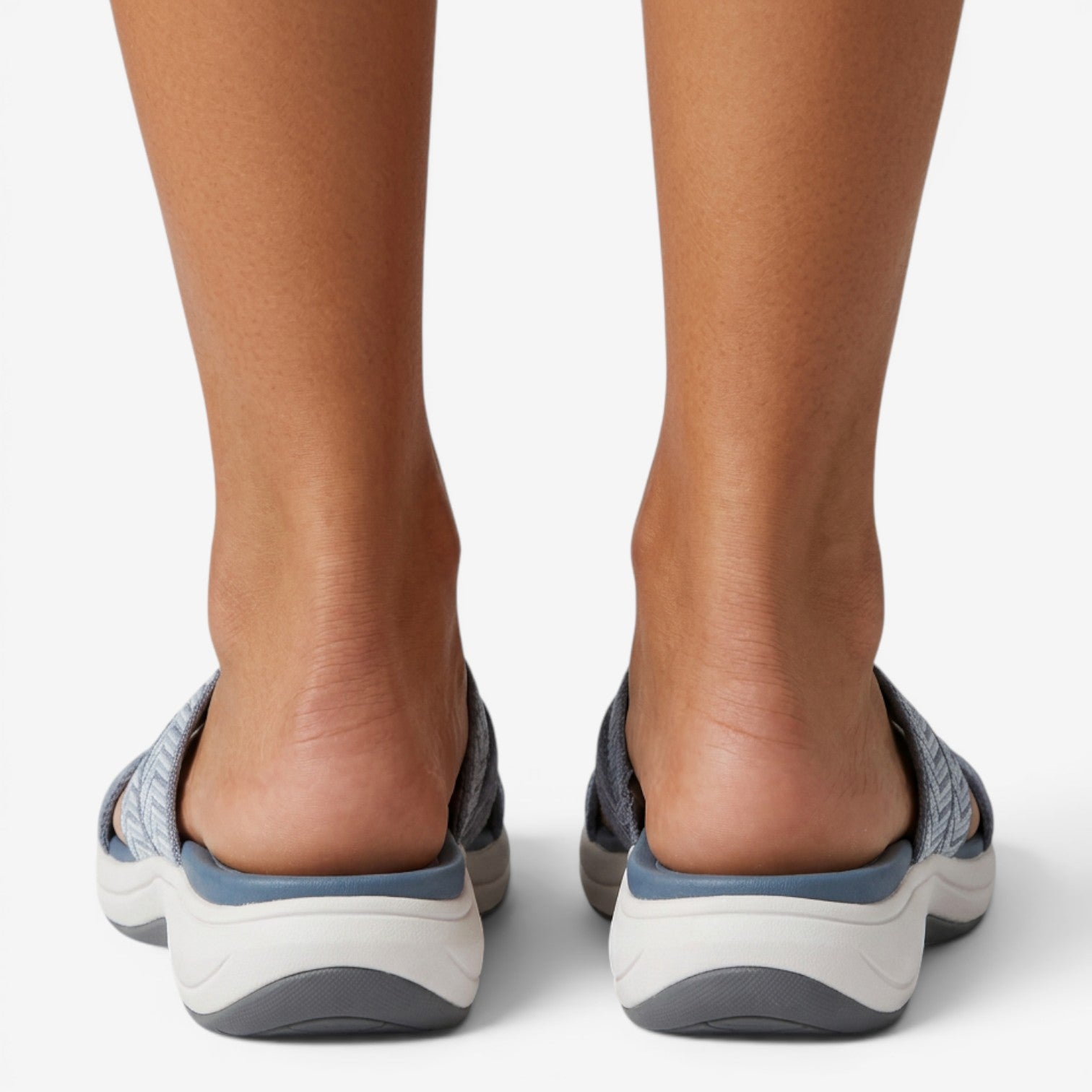 Sandalias de Cuña con Tiras Cruzadas para Mujer