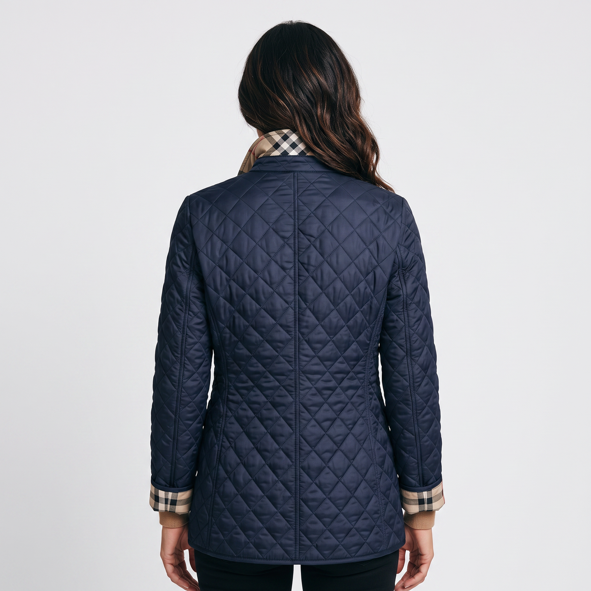 Chaqueta Acolchada Entallada para Mujer