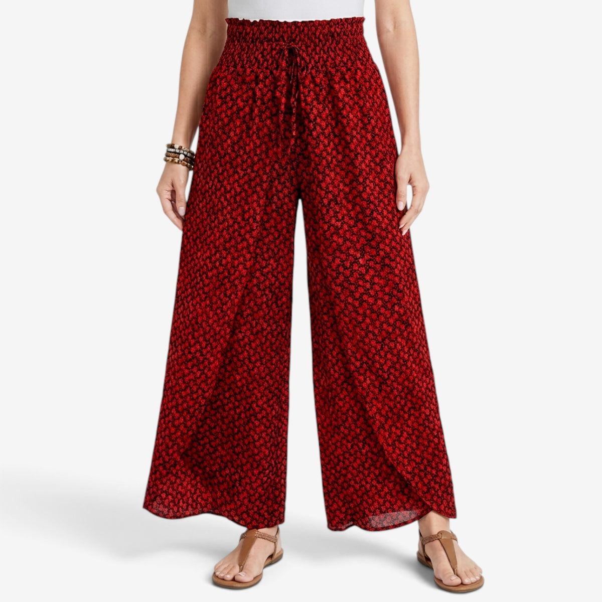 Pantalón Palazzo Estampado para Mujer