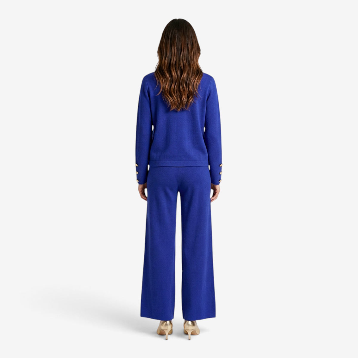 Conjunto de Punto con Cárdigan para Mujer