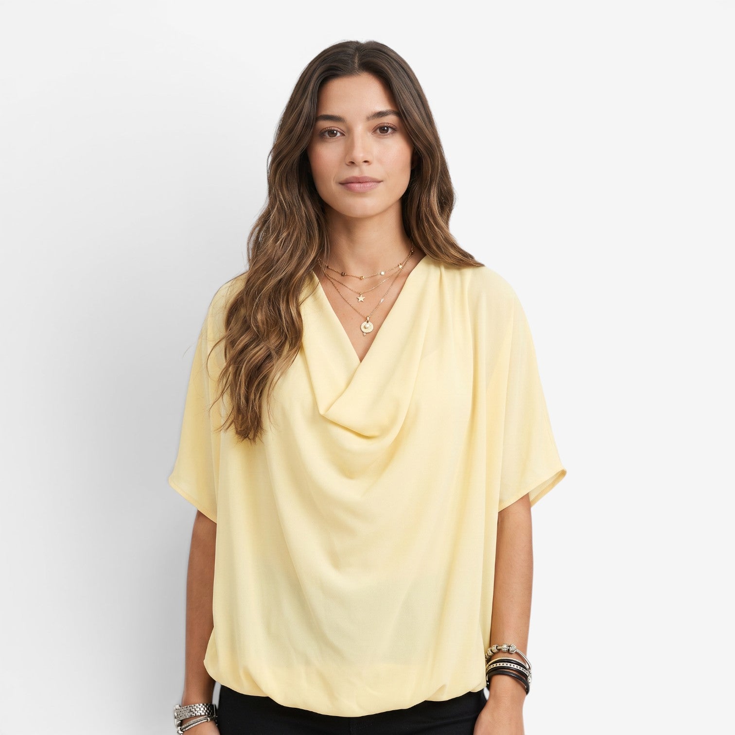 Blusa de Manga Murciélago para Mujer