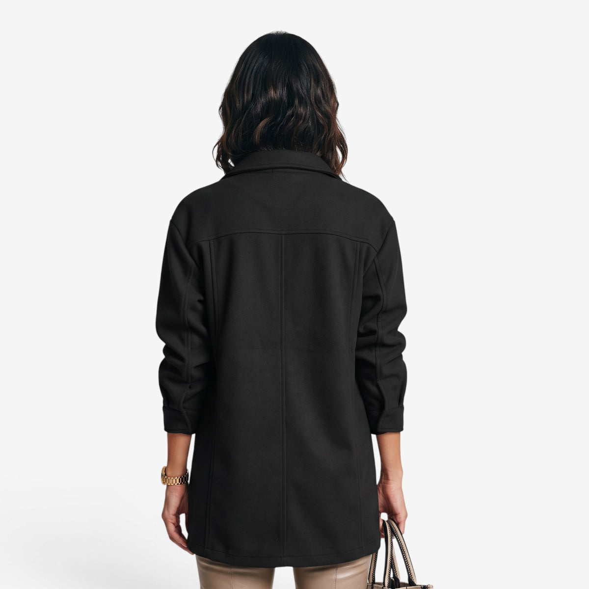 Chaqueta Casual con Botones para Mujer