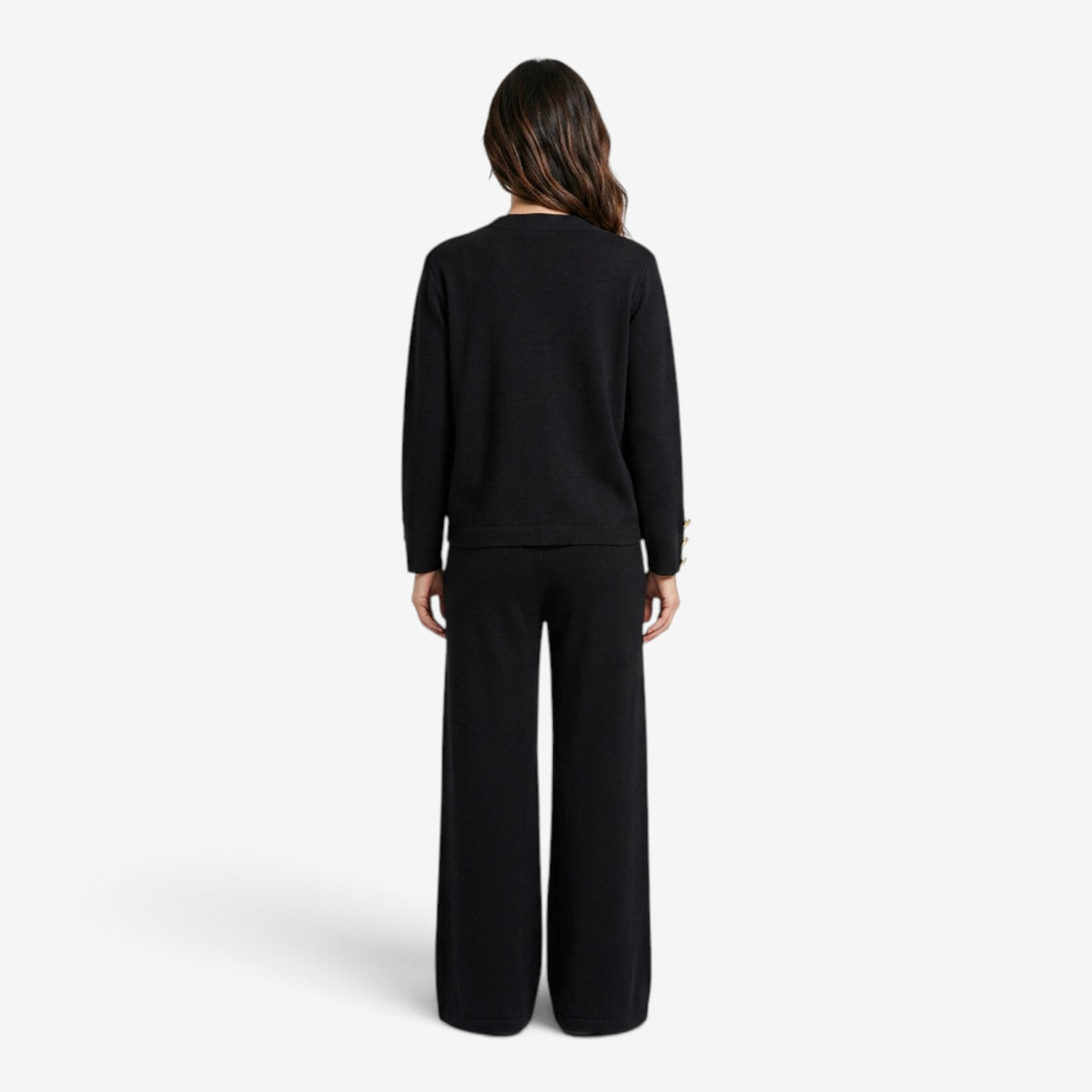 Conjunto de Punto con Cárdigan para Mujer