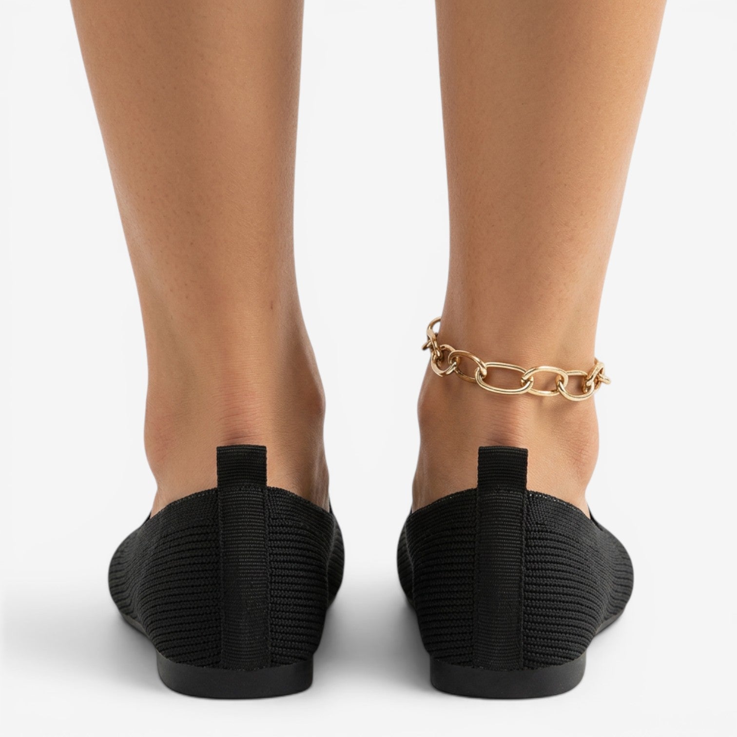 Mocasines de Malla con Punta Fina para Mujer
