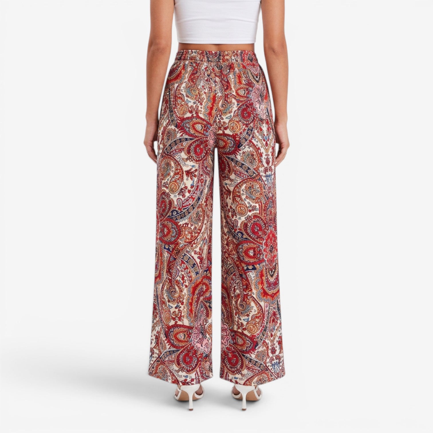 Pantalón Bohemio de Pierna Ancha