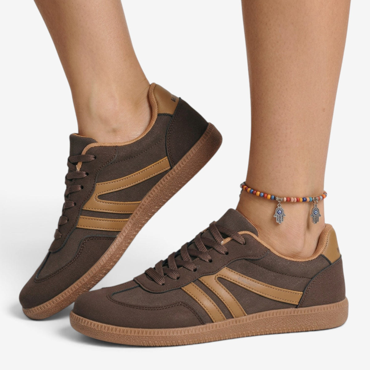 Zapatillas Retro con Suela de Goma para Mujer