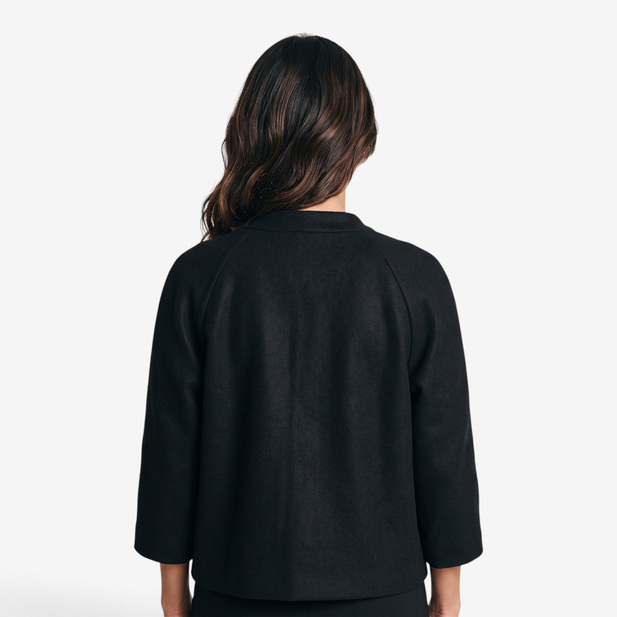 Chaqueta Corta de Manga Amplia para Mujer
