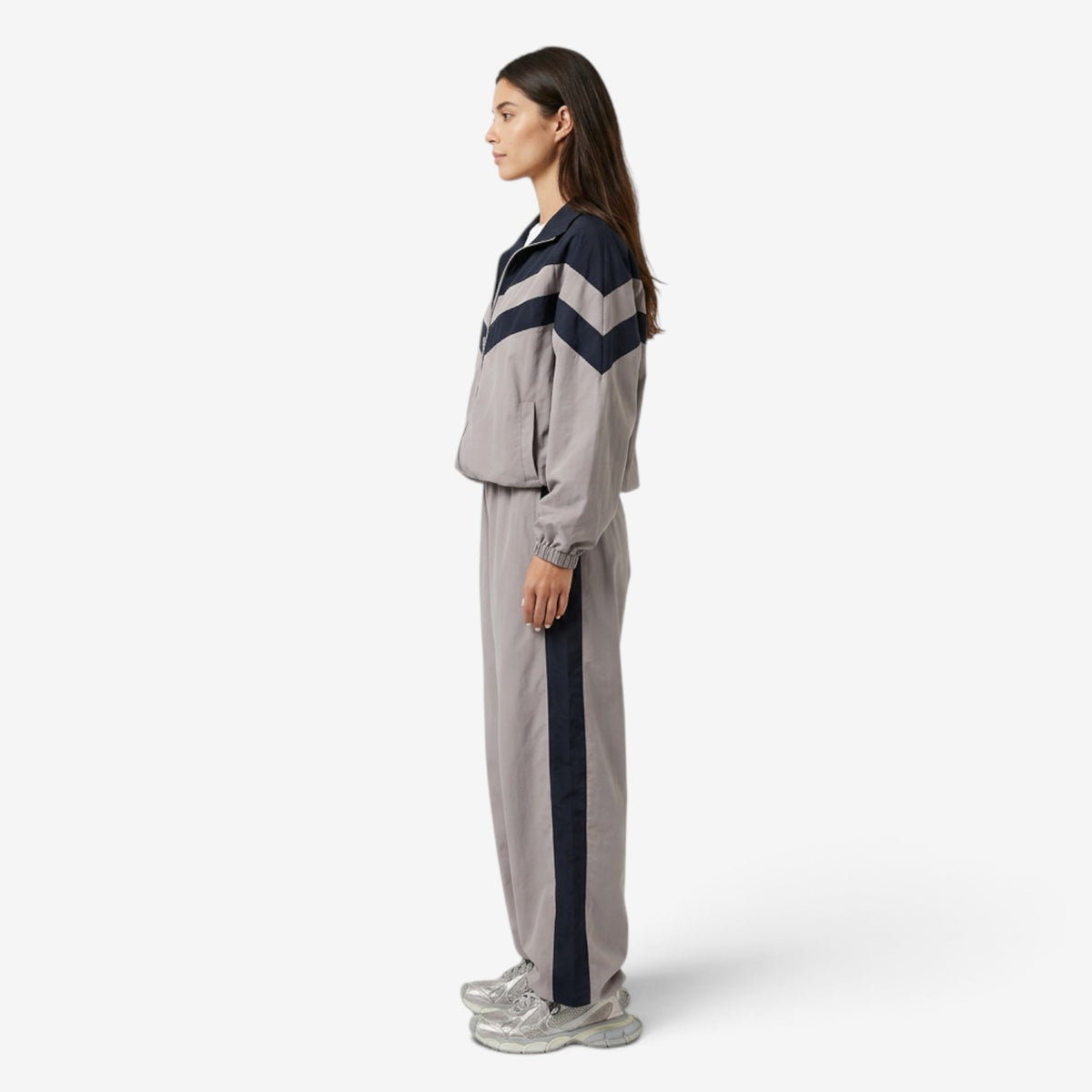 Conjunto Deportivo de Dos Piezas con Cremallera para Mujer
