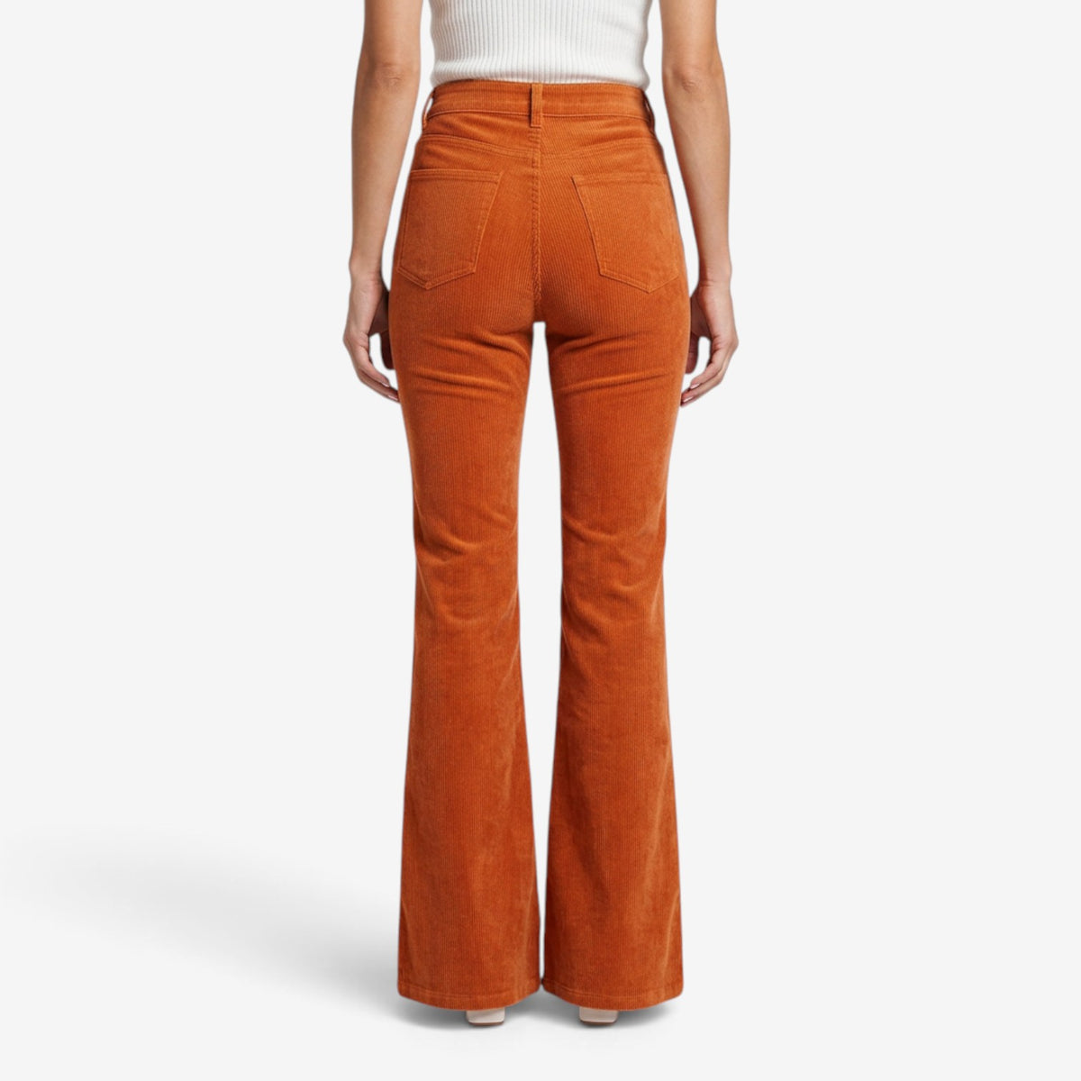 Pantalón de Pana Acampanado para Mujer