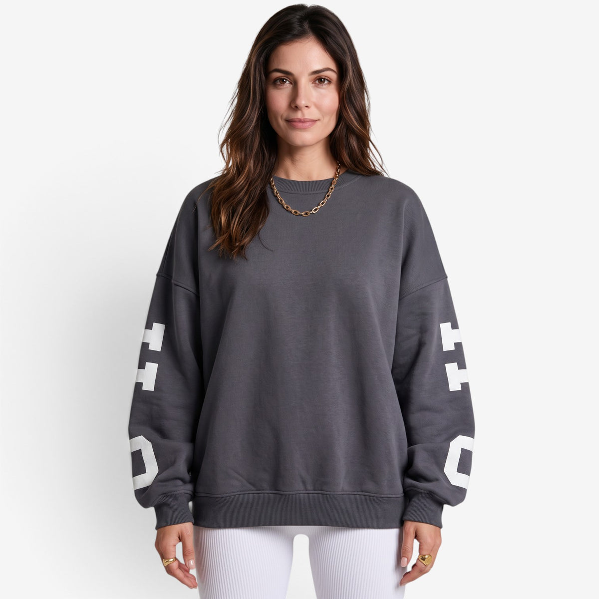 Sudadera Oversize con Estampado para Mujer