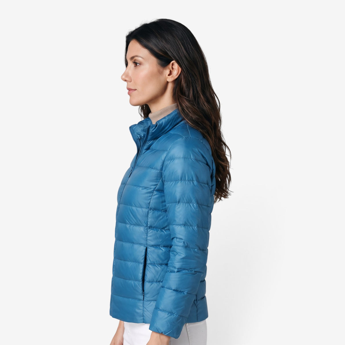 Chaqueta Acolchada Corta para Mujer