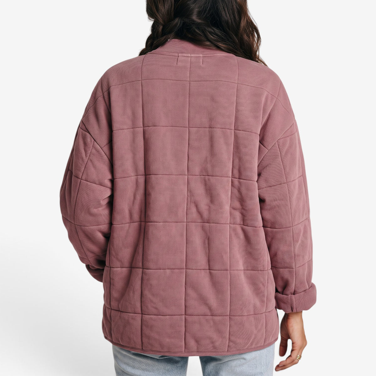 Chaqueta Acolchada con Cremallera para Mujer