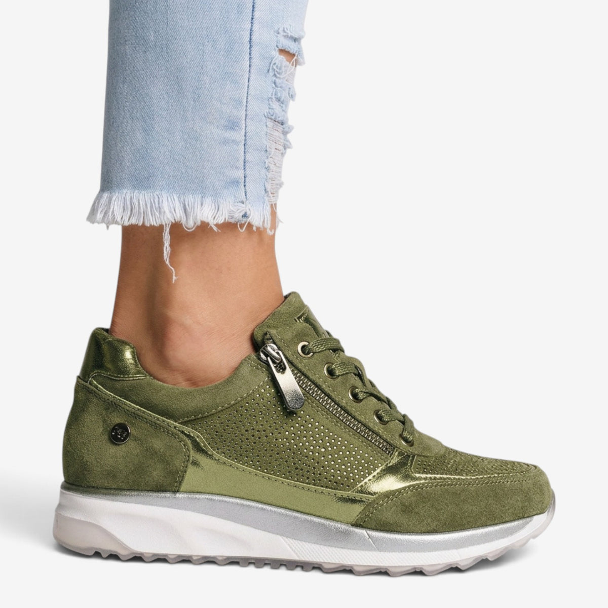 Zapatillas Casual con Suela Gruesa para Mujer