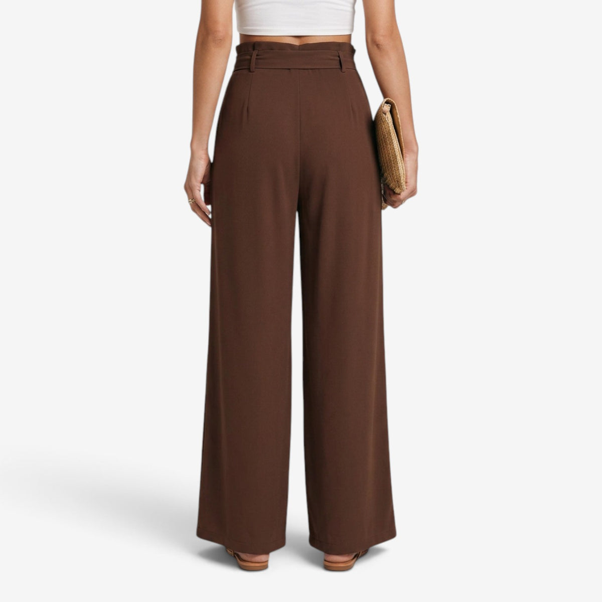 Pantalón de Traje Recto para Mujer