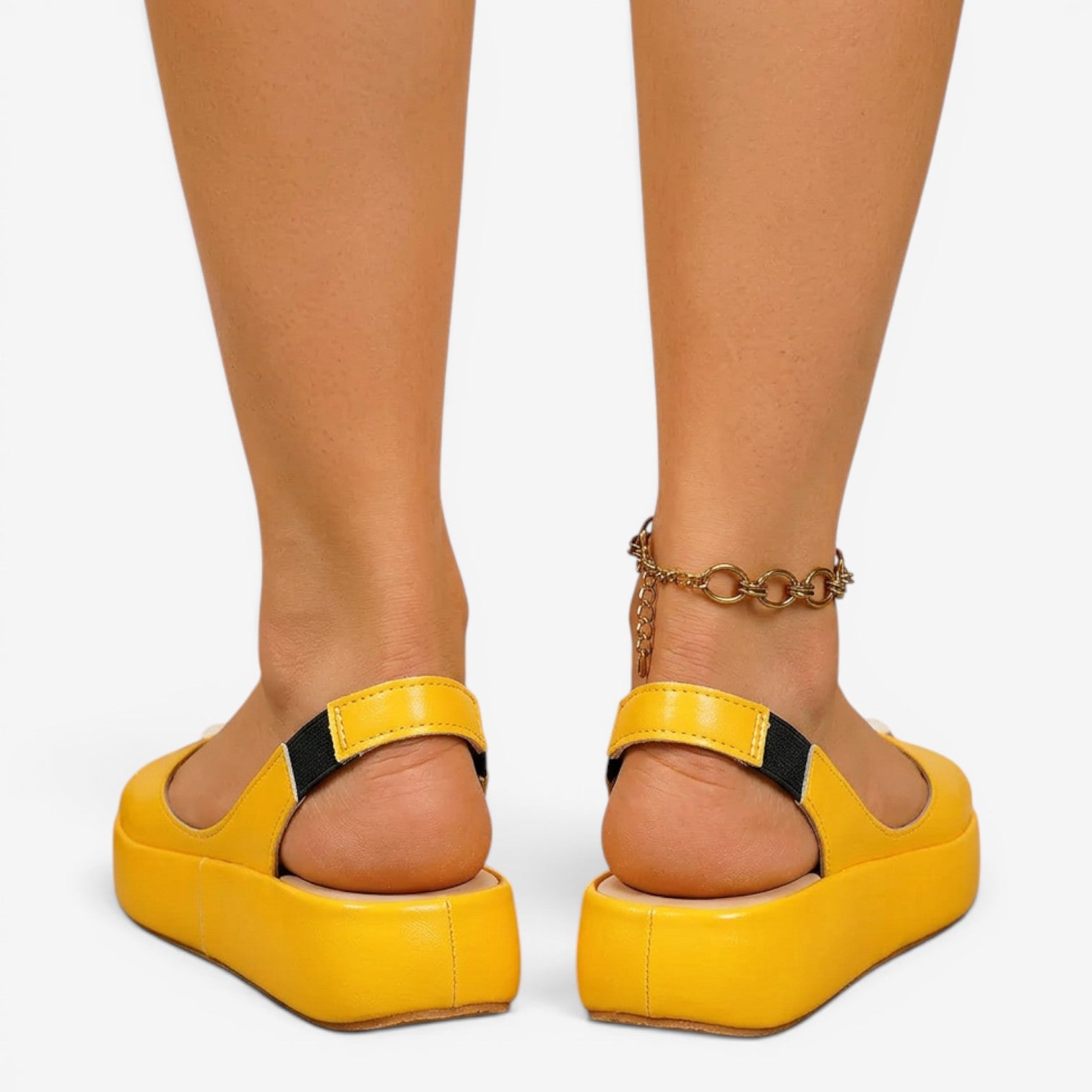 Sandalias de Plataforma con Slingback para Mujer