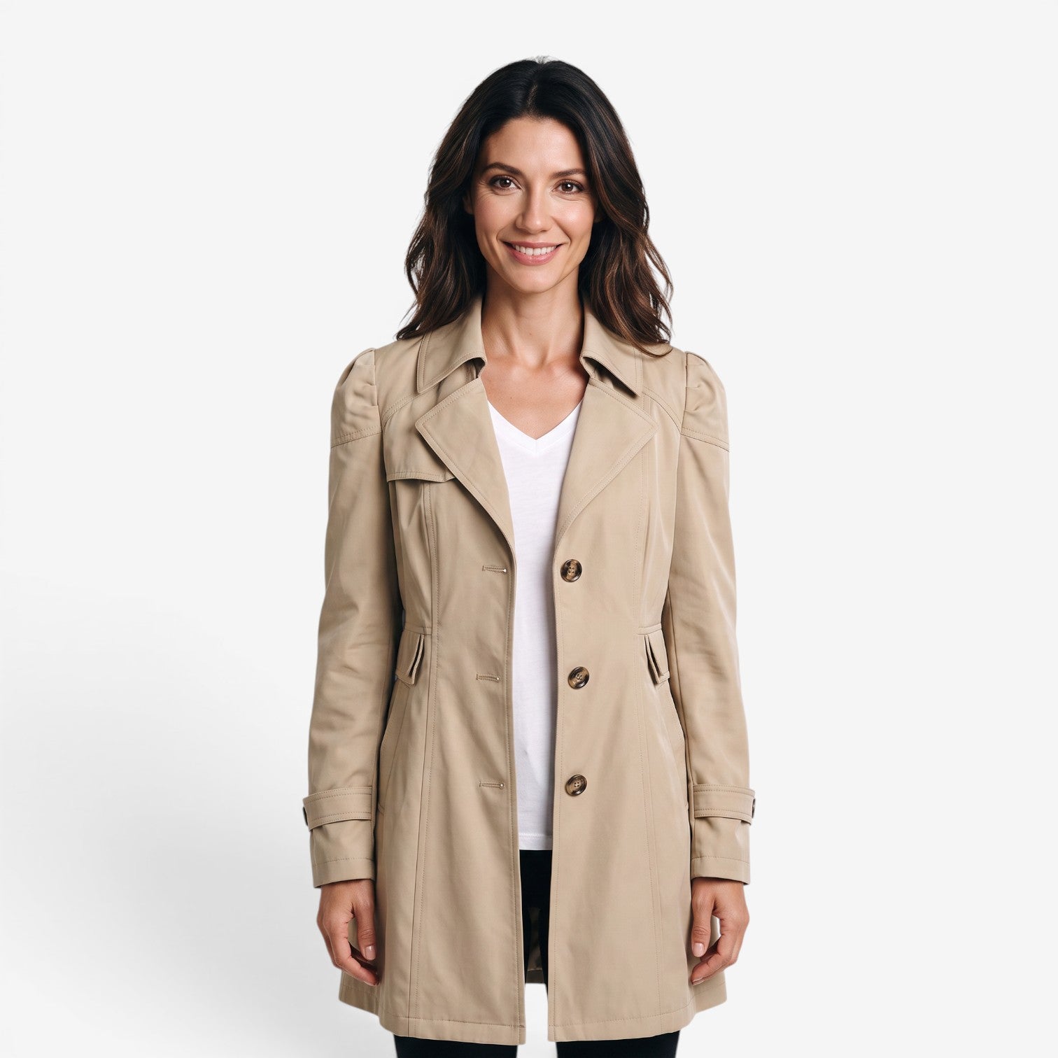 Chaqueta Casual Entallada para Mujer