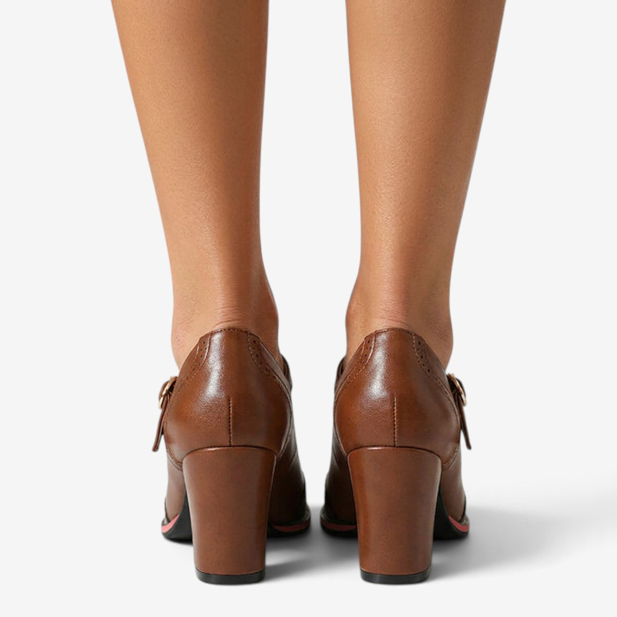 Zapatos de Tacón con Correa Mary Jane para Mujer