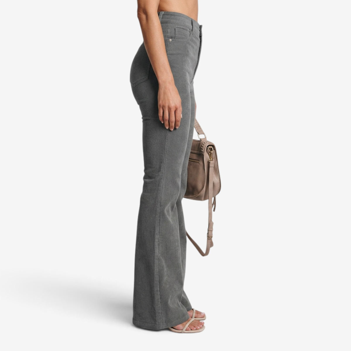 Pantalón de Pana Acampanado para Mujer