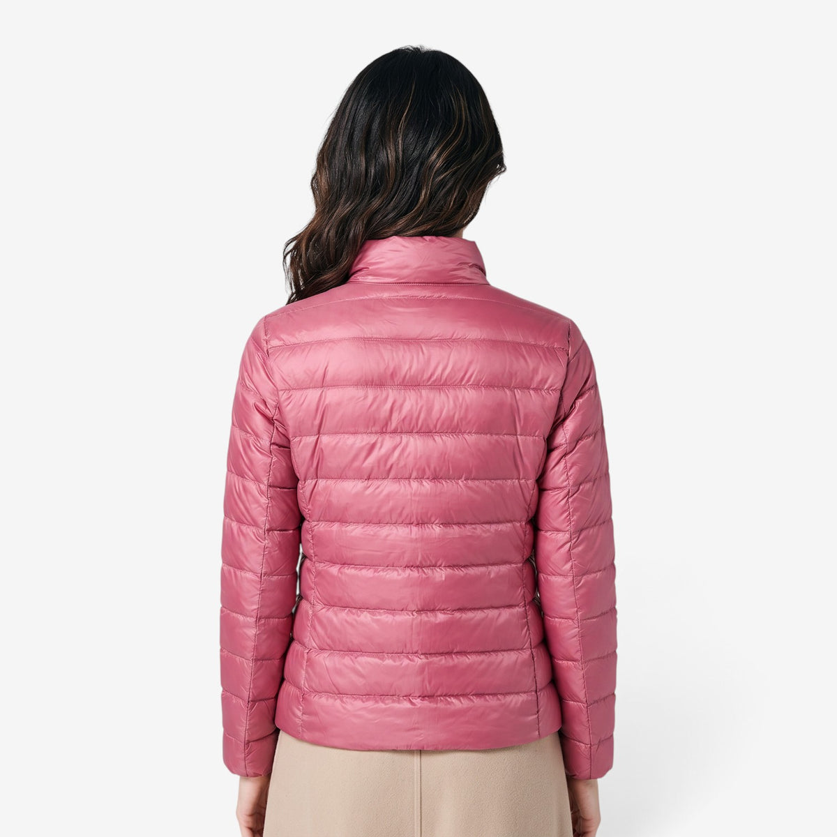 Chaqueta Acolchada Corta para Mujer