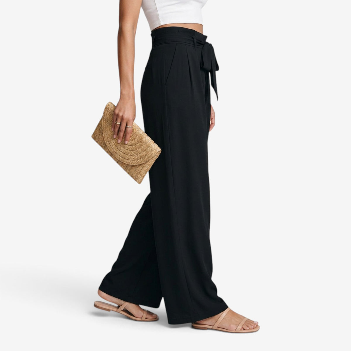 Pantalón de Traje Recto para Mujer