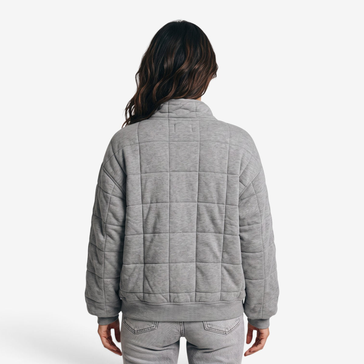 Chaqueta Acolchada con Cremallera para Mujer