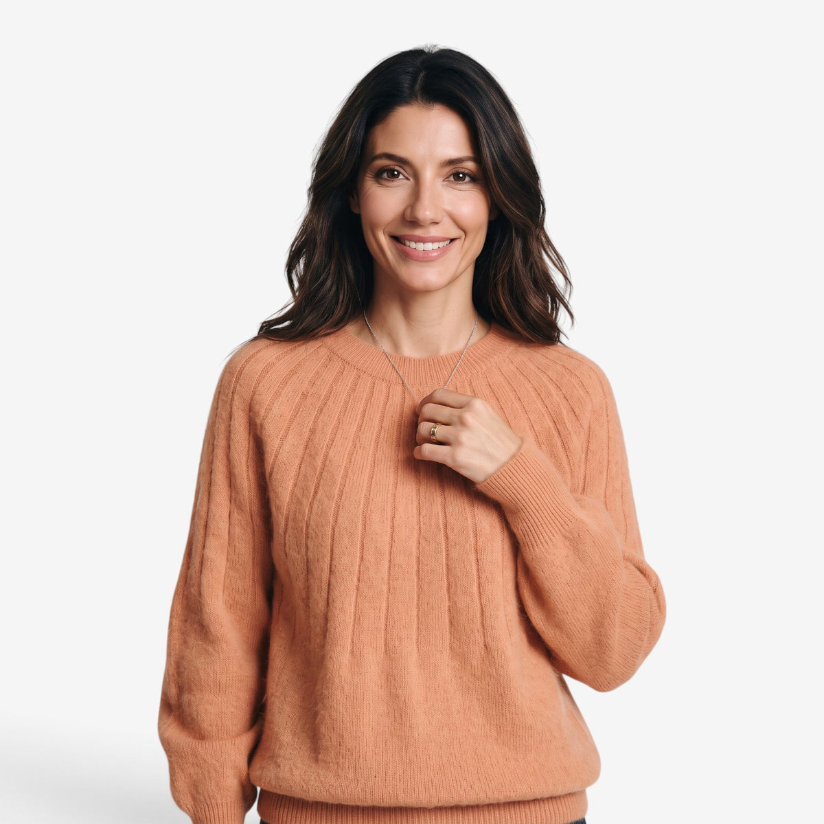 Jersey de Punto Acanalado para Mujer