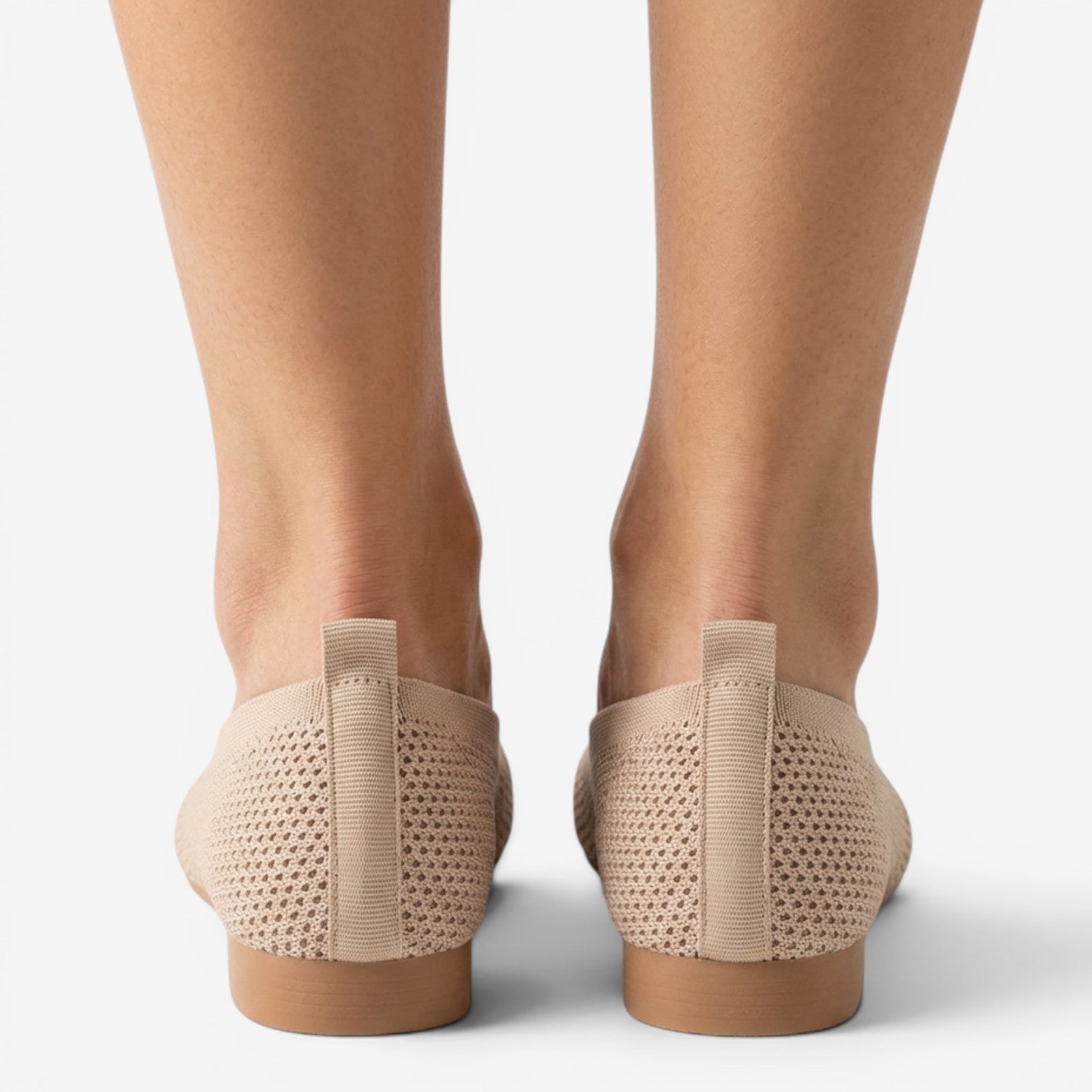 Mocasines de Malla con Punta Cuadrada para Mujer