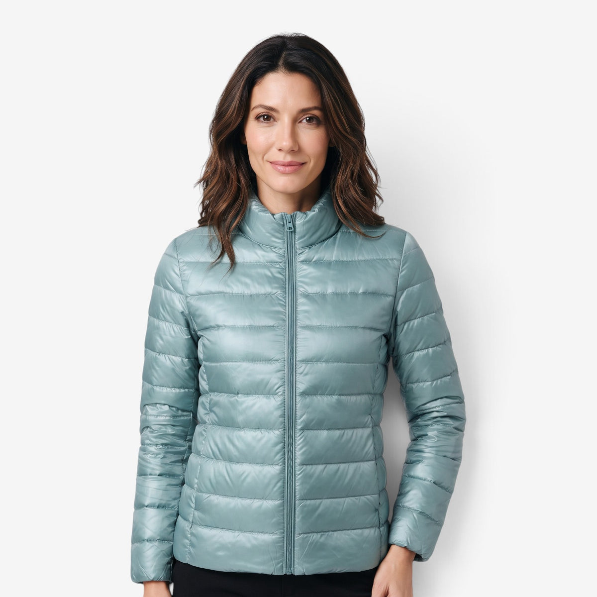 Chaqueta Acolchada Corta para Mujer