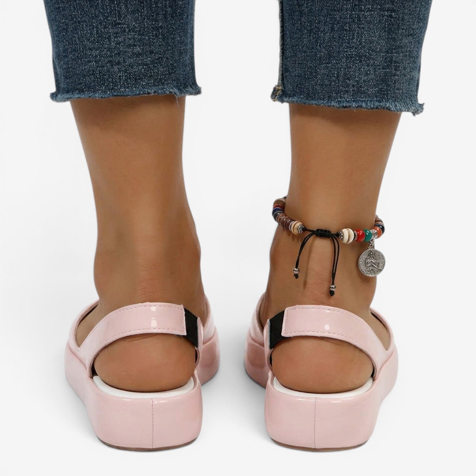Sandalias de Plataforma con Slingback para Mujer