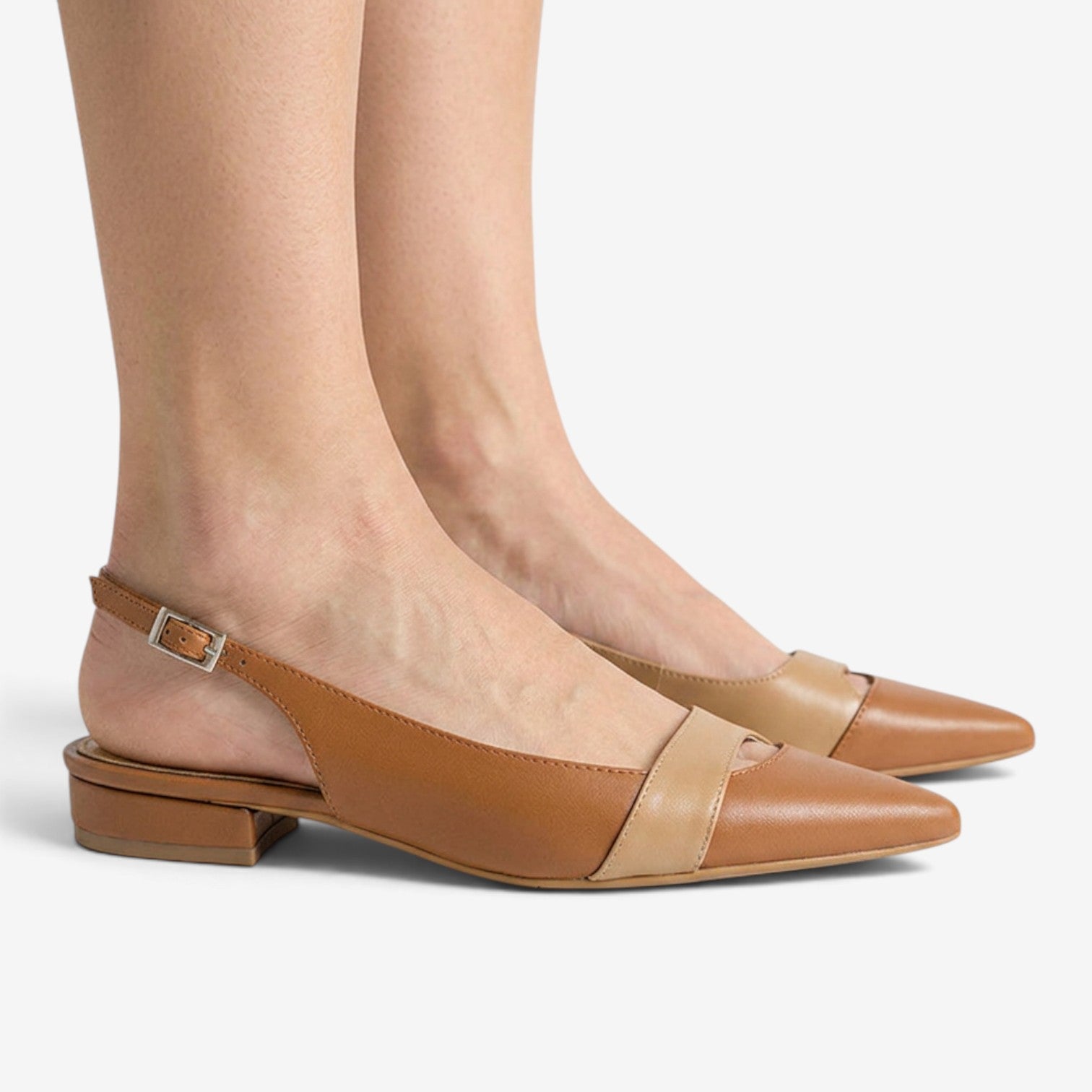 Bailarinas Slingback de Punta Fina para Mujer