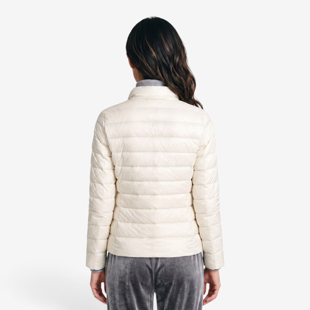 Chaqueta Acolchada Corta para Mujer