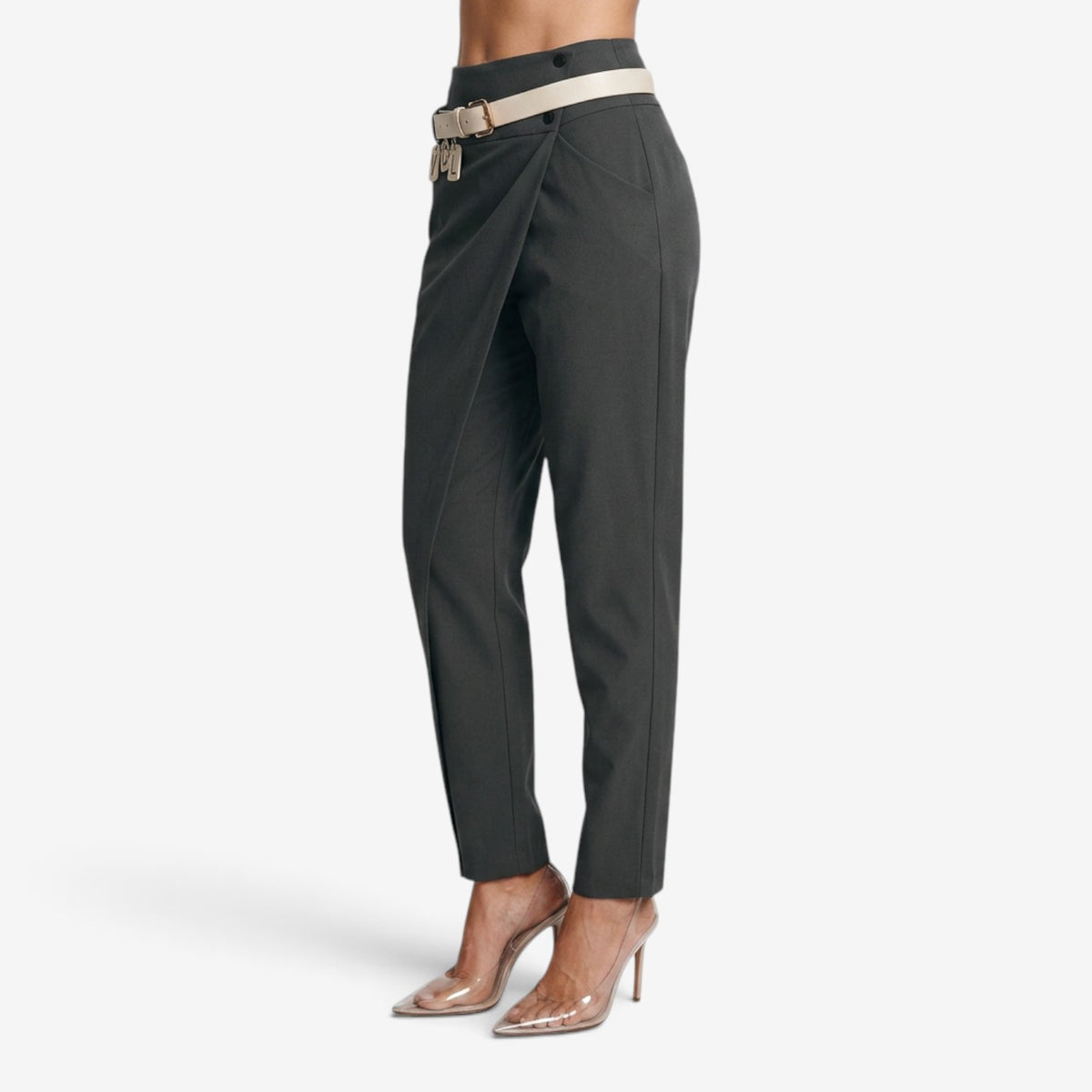 Pantalón de Corte Asimétrico para Mujer