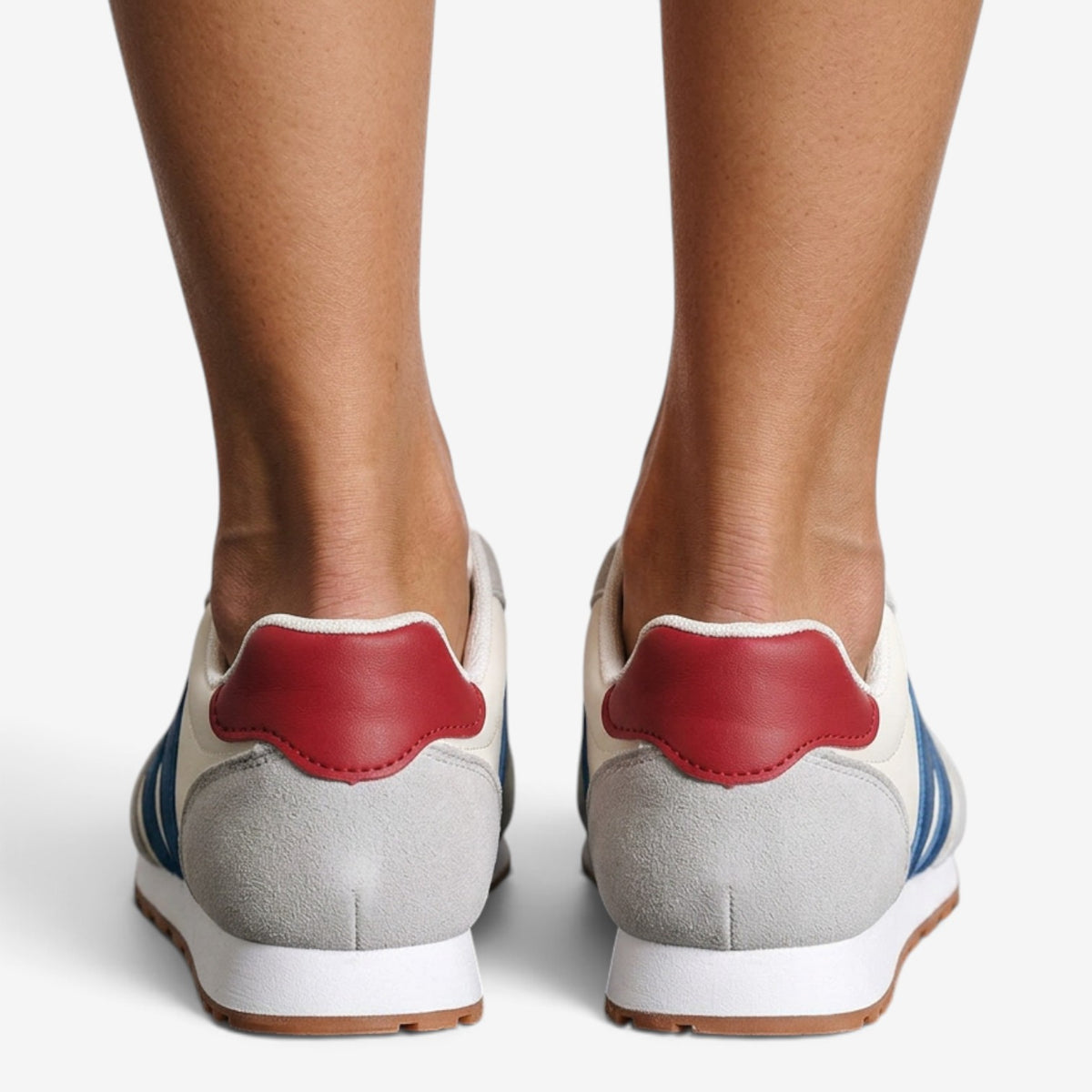 Zapatillas Retro con Rayas para Mujer
