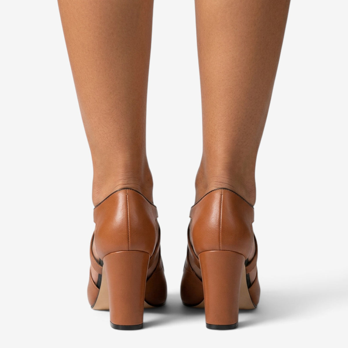 Zapatos de Tacón con Correas Cruzadas para Mujer