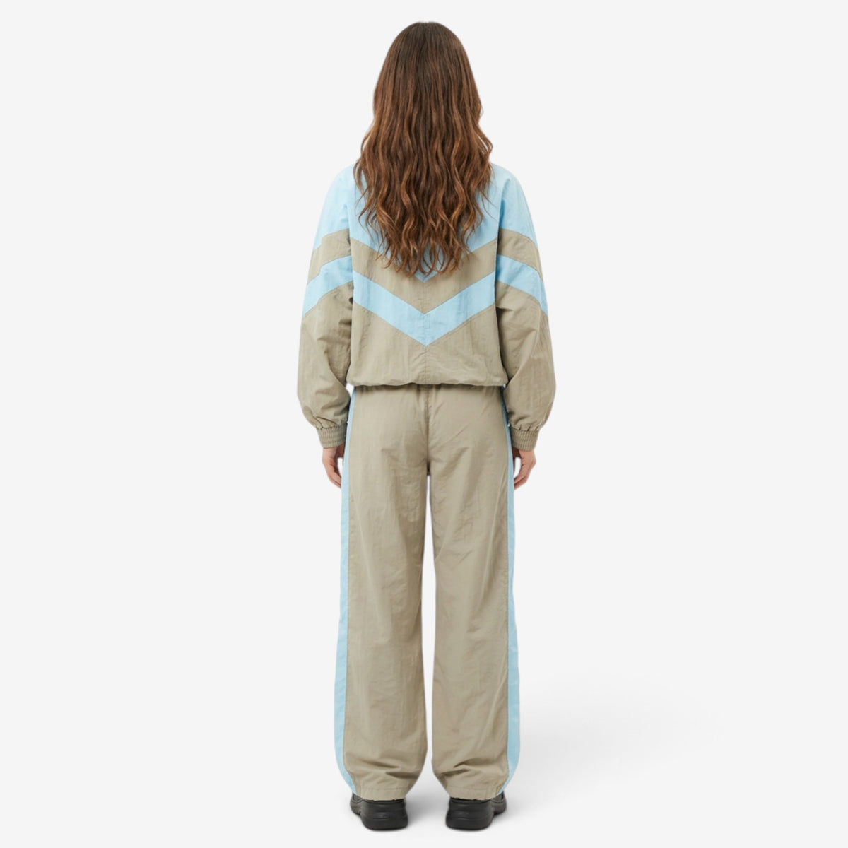 Conjunto Deportivo de Dos Piezas con Cremallera para Mujer
