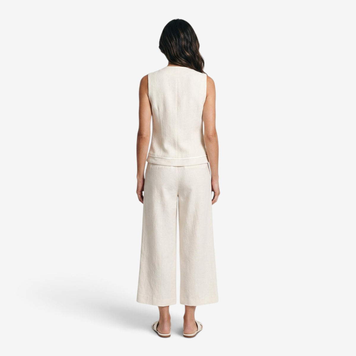 Conjunto Capri con Top sin Mangas para Mujer