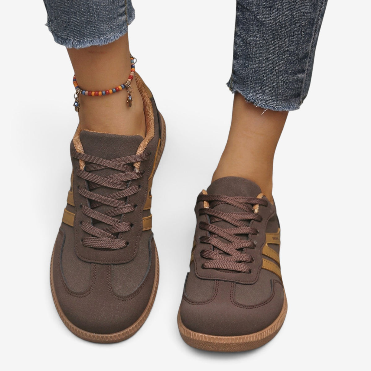 Zapatillas Retro con Suela de Goma para Mujer