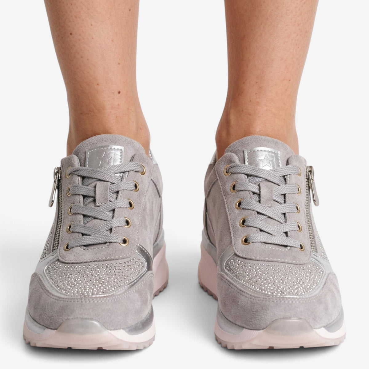 Zapatillas Casual con Suela Gruesa para Mujer