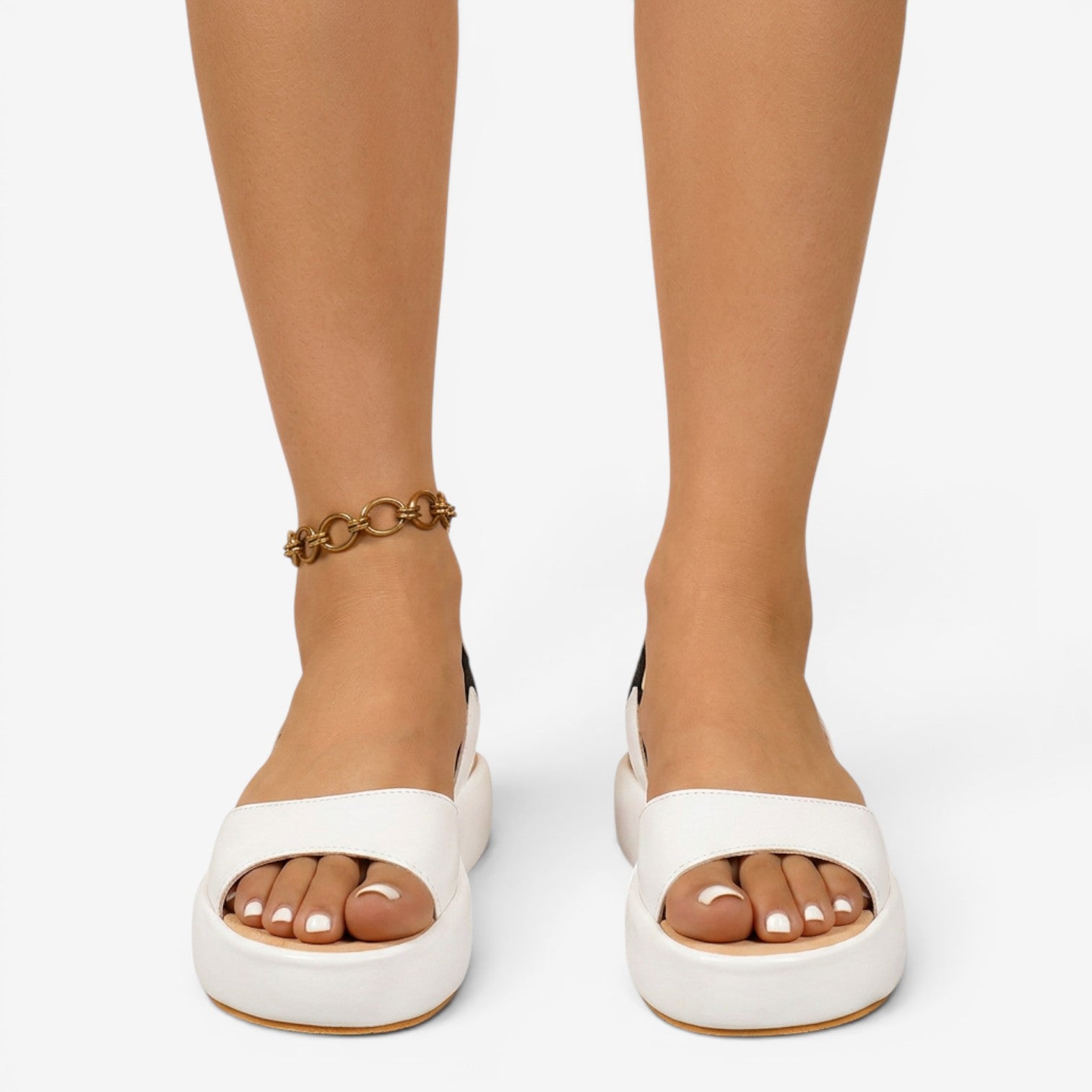 Sandalias de Plataforma con Slingback para Mujer